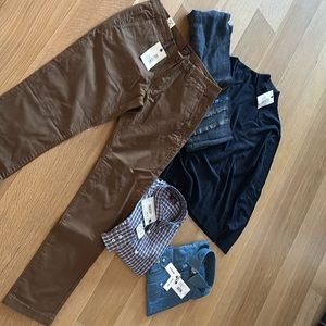 NWT entire 5 piece wardrobe from Untuckit.